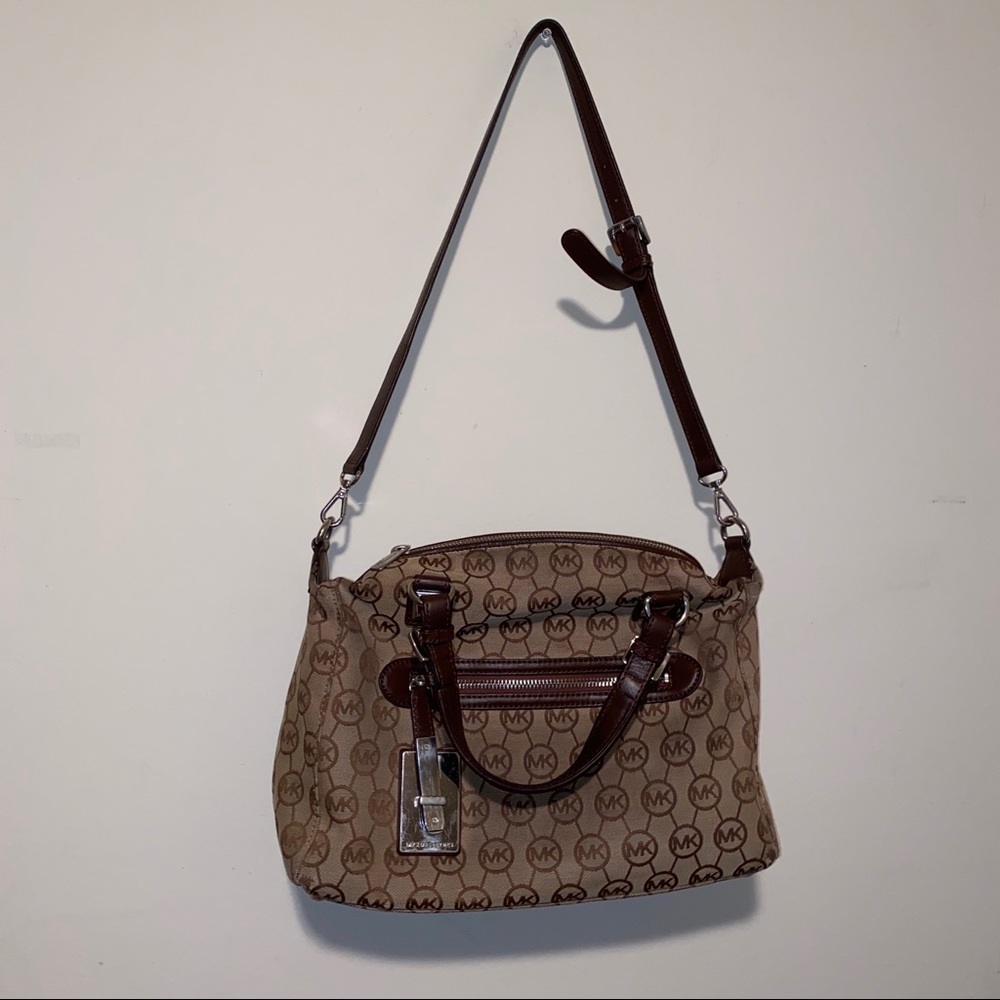 Michael Kors Calista Logo Satchel